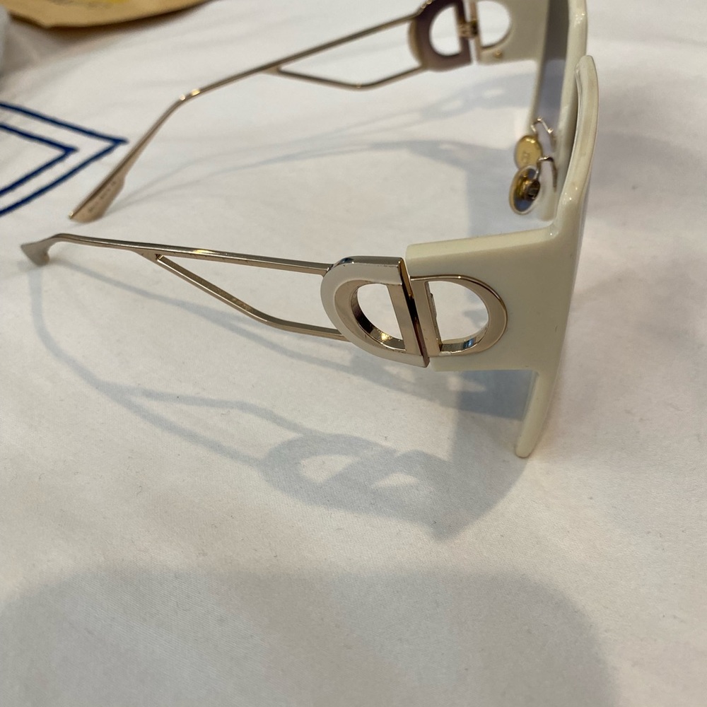 Sunglasses CD logo on the side! Perfect shades.